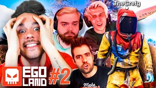 ¡A POR AURON, RUBIUS, IBAI! | EGOLAND #2 - TheGrefg