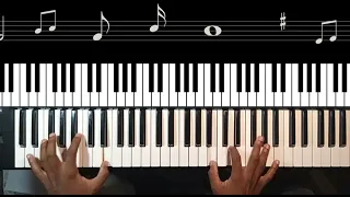 3 progression pour bien jouer la basse au piano / SEBEN / MAIN GAUCHE 🤗🤗🤗