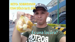 RETO: Sobreviviendo por un día con 5$ en VENEZUELA 2023 - Acarigua-Araure