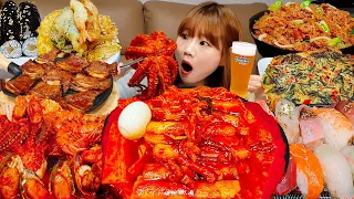 Sub)Real Mukbang- Come to Korea 🇰🇷 Korean Traditional Market, Street Food 🍱 ASMR Korean Food