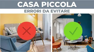 CASA PICCOLA? Ecco gli errori da evitare | Consigli dell’Architetto