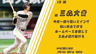 【応援歌1-9+】福岡ソフトバンクホークス 開幕戦オーダー 2022