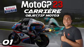 MotoGP 23 Carrière - NOS DÉBUTS EN MONDIAL ! #01