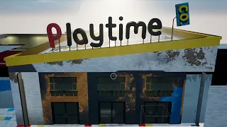 Exploring Outside of Playtime Co. Factory | Poppy Playtime No Clip