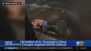 Brooklyn DA Considering Charges Against Cop Seen On Video Pushing Woman