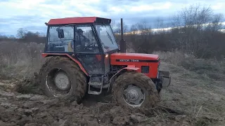 Zetor 7245 Zimsko oranje