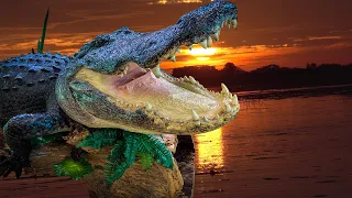 Record Size Alligator {Catch Clean STUFF} The BEST Alligator Taxidermy in AMERICA!