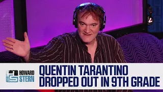 Quentin Tarantino Dropped Out of School in 9th Grade (2012)