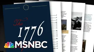 White House Releases ‘1776 Report’ That Tries To Erase Legacy Of Slavery | All In | MSNBC