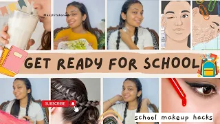 Get Ready For SCHOOL | Look Naturally Beautiful | for Teenagers | Tips every student shold know!