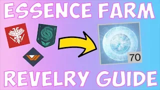 Destiny 2 - HOW TO FARM REVELER'S ESSENCE - Arbalest + Reveler's Ornaments