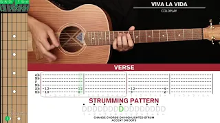Viva La Vida Guitar Cover Coldplay 🎸|Tabs + Chords|