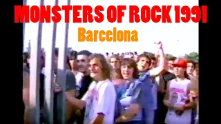 MONSTERS OF ROCK | METALLICA | AC/DC | TESLA | Barcelona 1991 | TV3 Main News (Català)