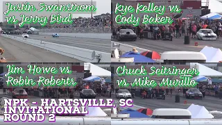 Street Outlaws 2021 No Prep Kings - Hartsville, SC: 4 Races from Invitational Round 2