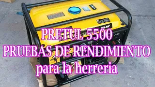 GENERADOR 5500 pruebas de rendimiento