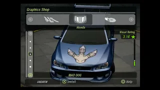 [PS2] Need for Speed Underground 2 - Lexus IS 300 Tuning