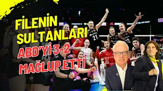 Filenin Sultanları, ABD’yi 3-2 Mağlup Etti