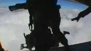 High Altitude Low Opening (HALO) Training Jump From a MC-130H Combat Talon II