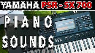 Piano Sounds | Yamaha PSR SX700 | Звуки Пиано и Роялей