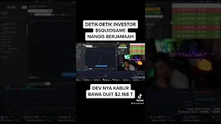 Detik-Detik Investor $SQUIDGAME Nangis Berjamaah