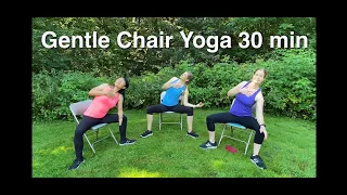 Gentle Chair Yoga Routine - 30 minutes