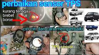 Cara memperbaiki sensor TPS (sensor pedal gas) mobil injeksi