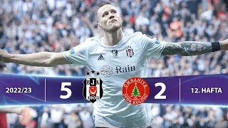 Beşiktaş - HK Ümraniyespor (5-2) Highlights/Özet | Spor Toto Süper Lig - 2022/23