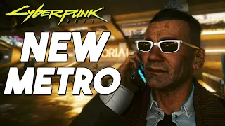 Exploring Petrochem's Hidden Metro Station | Cyberpunk 2077