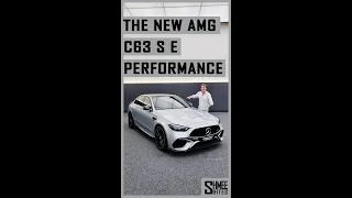 Introducing the brand NEW Mercedes-AMG C63 S E Performance!