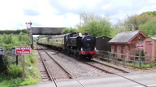 West Somerset Railway Spring Steam Spectacular - 3rd - 6th May 2024 Pannier steam locomotive 9466