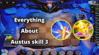 SIMPLE EXPLAINED TUTORIAL FOR AUSTUS SKILL 3 META COMMANDER | MAGIC CHESS BEST SYNERGY COMBO TERKUAT