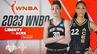 New York Liberty vs. Las Vegas Aces I WNBA LIVE SCOREBOARD 2023 I @baskemali