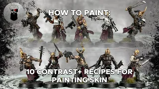 10 Contrast+ Skin Recipes and How To Paint: Chaos Cultists