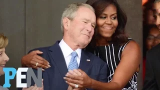 George W. Bush Opens Up About His Unlikely Friendship With Michelle Obama | PEN | TIME