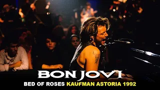 Bon Jovi - Bed Of Roses (Live at Kaufman Astoria 1992) | Subtitulado