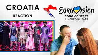 💿 Реакція на Let 3 - 'Mama ŠČ!' - Croatia 🇭🇷 | Eurovision 2023