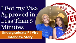 How I Got My F1 Visa Interview Approved as a Minor | Undergraduate Edition