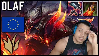 🪓 Tyler1 THANKS FOR THE FREE LP | Olaf Jungle Full Gameplay | EU Challenge | Season 13 ᴴᴰ