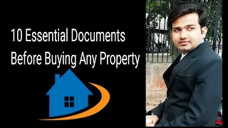 10 Property Documents to Check Before Buying a Property