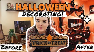 HALLOWEEN DECORATE WITH ME!