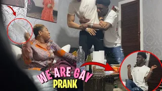 WE ARE G@Y PRANK ON HIS AFRICAN MOM *GONE WRONG*