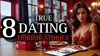 8 TRUE Distrubing Dating Horror Stories VI | (#scarystories) Ambient Fireplace