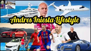 Andres Iniesta Luxury Lifestyle 2023 | Bio, Income, Net Worth, Cars, Goals, Private Jet, Yacht,House