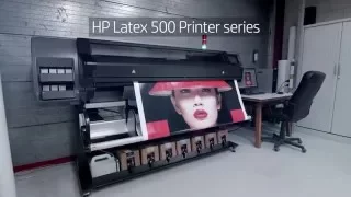 HP Latex 500 Printer Series Overview