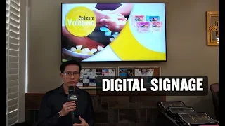 SALINA NAILS, Tiệm NAILS Đông Khách Sử Dụng DIGITAL SIGNAGE