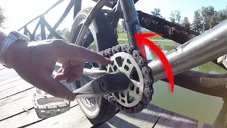 PORQUE LA ESTRELLA DE UNA BMX ES PEQUEÑA?