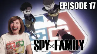 Spy x Family: Episode 17 Reaction! THE GRIFFIN PLAN, RICE, & FULL METAL LADY!