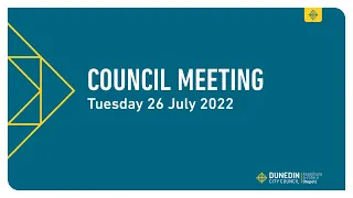 Council Meeting - 26 July 2022