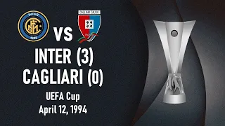 Inter vs Cagliari - UEFA Cup 1993-1994 Semi-final, 2nd leg - Full match