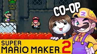 Am trollen mit GLP ! | SUPER MARIO MAKER 2 Coop